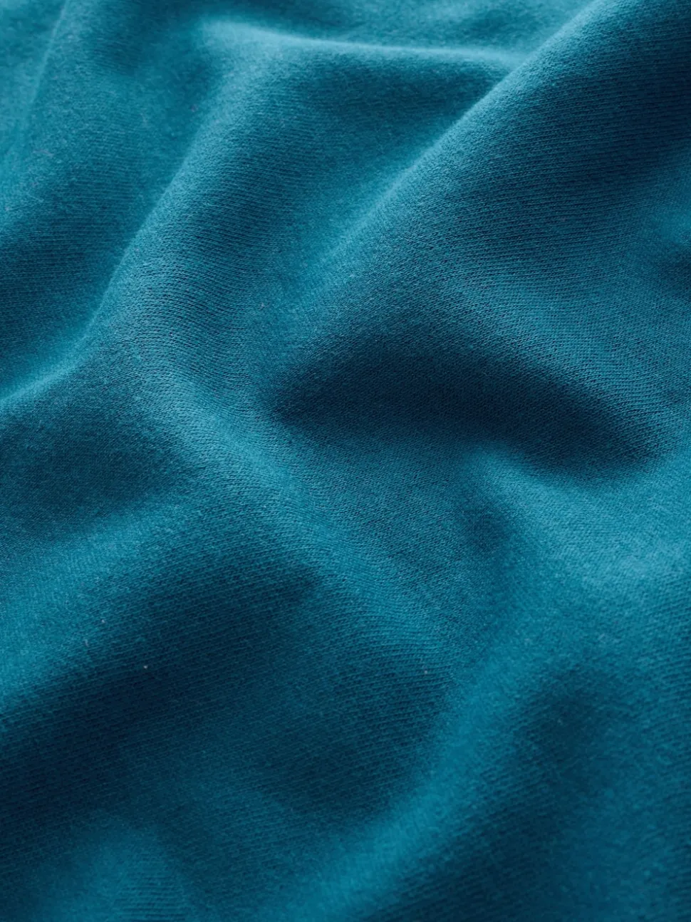 Teal Blue Half Zip Sweatshirt