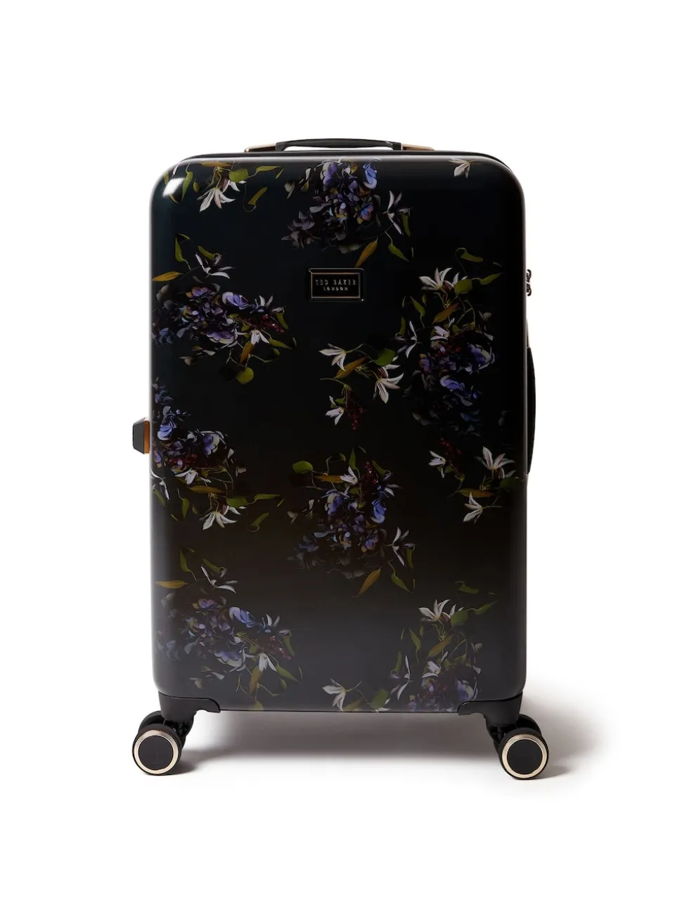 Ted Baker Blue Midnight Bloom Medium Suitcase