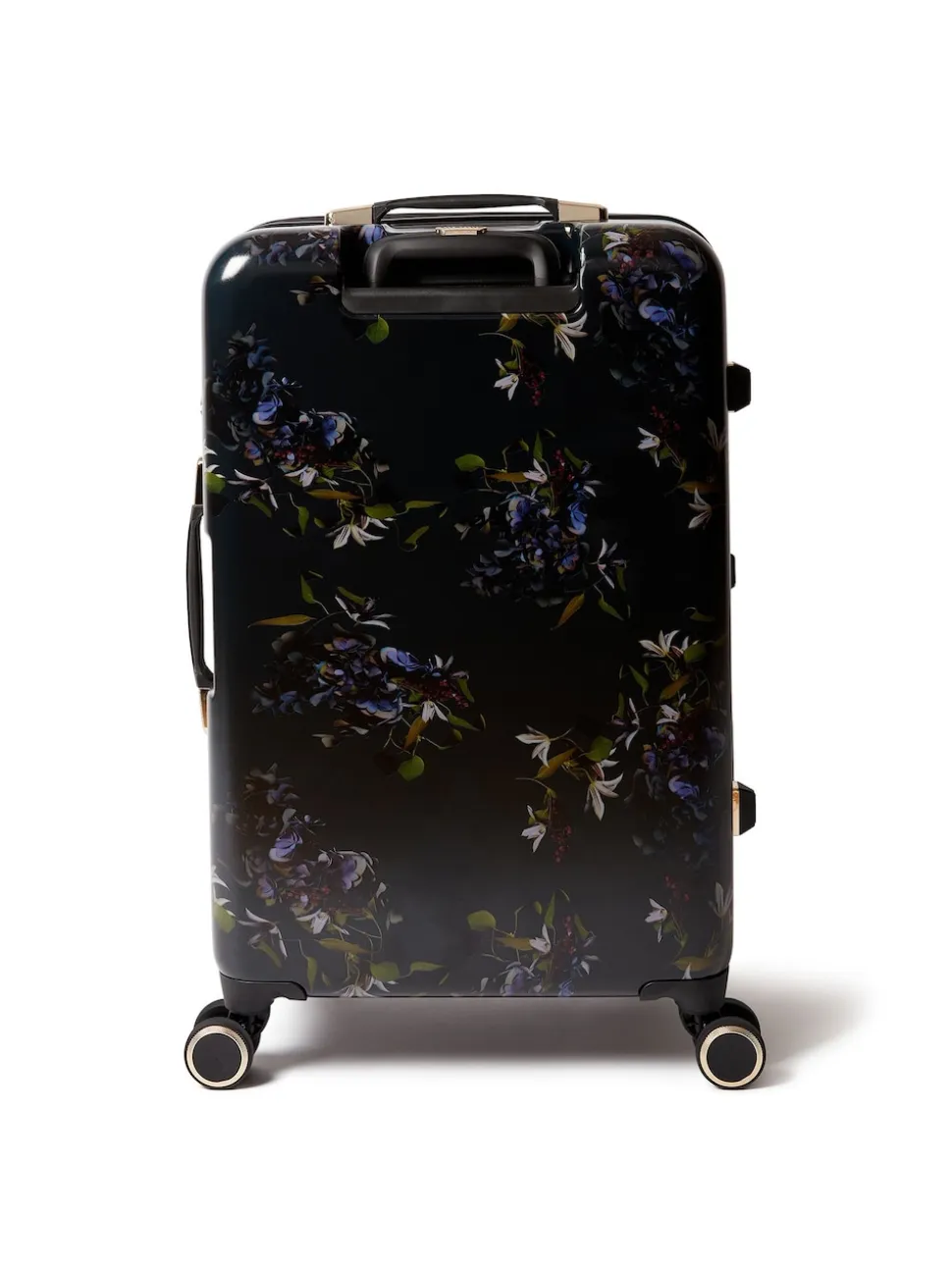Ted Baker Blue Midnight Bloom Medium Suitcase