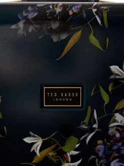 Ted Baker Blue Midnight Bloom Medium Suitcase