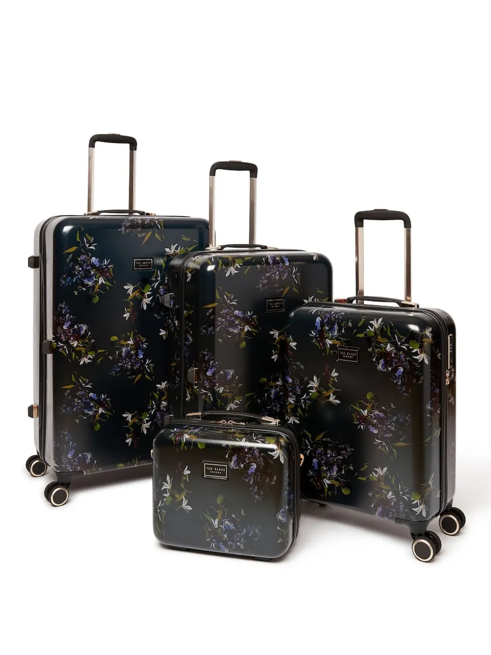 Ted Baker Blue Midnight Bloom Vanity Case