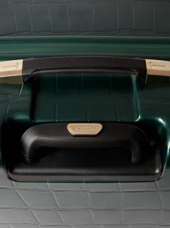 Ted Baker Green Icon Case Croc Medium Suitcase