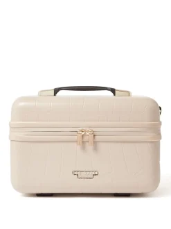 Ted Baker Nude Icon Case Croc Vanity Case