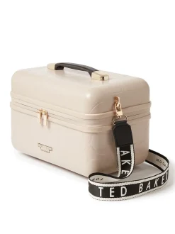 Ted Baker Nude Icon Case Croc Vanity Case