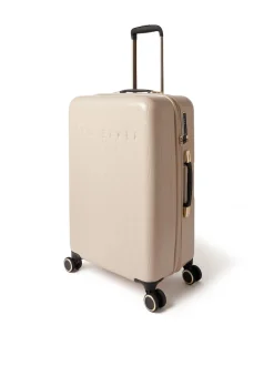 Ted Baker Nude Icon Case Croc Medium Suitcase