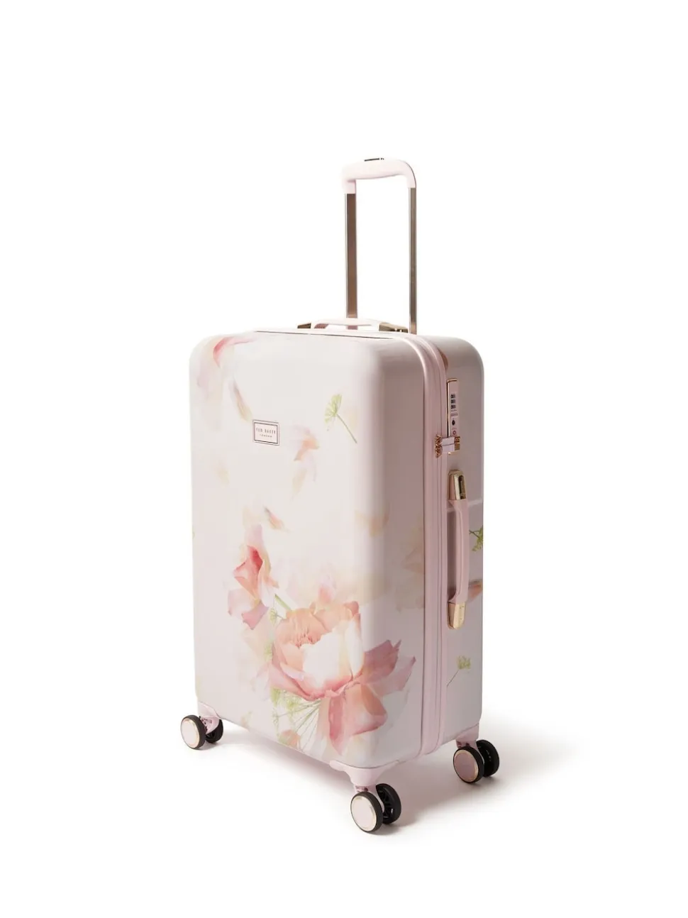 Ted Baker Pink Magnolia Bloom Medium Suitcase