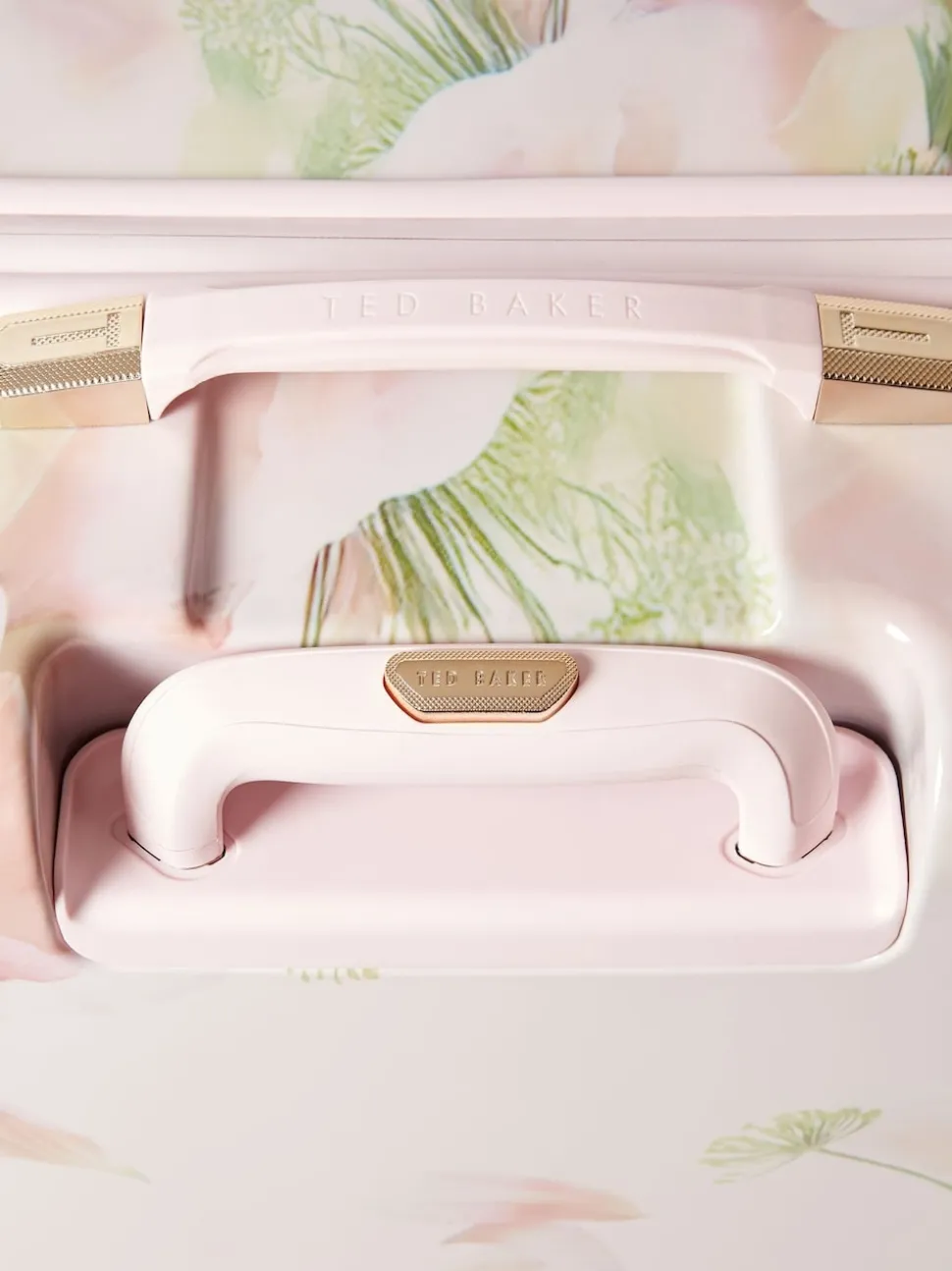 Ted Baker Pink Magnolia Bloom Medium Suitcase
