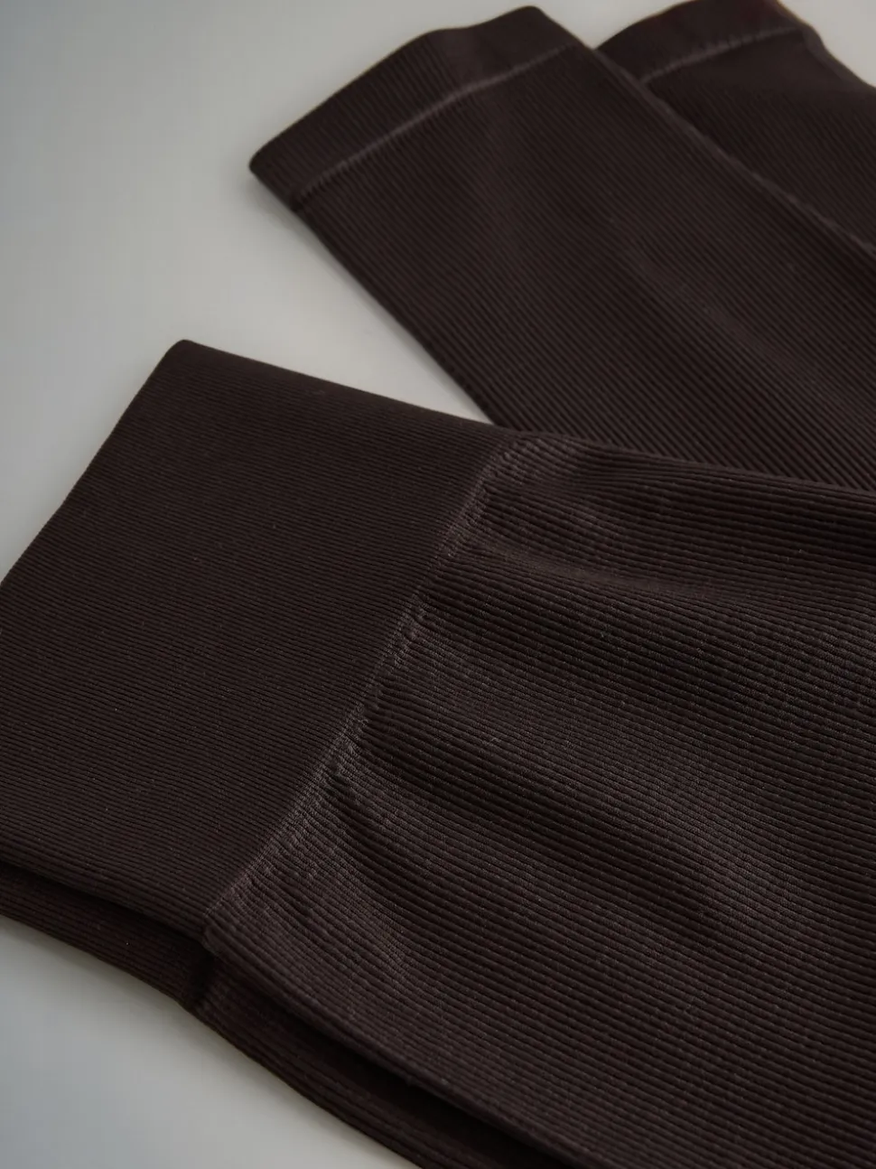 The Set 3 Pack Active Ribbed Legging Black/Chocolate Brown/Khaki