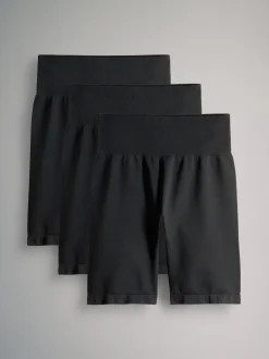 The Set 3 Pack Active Smoothing Cycle Short Black