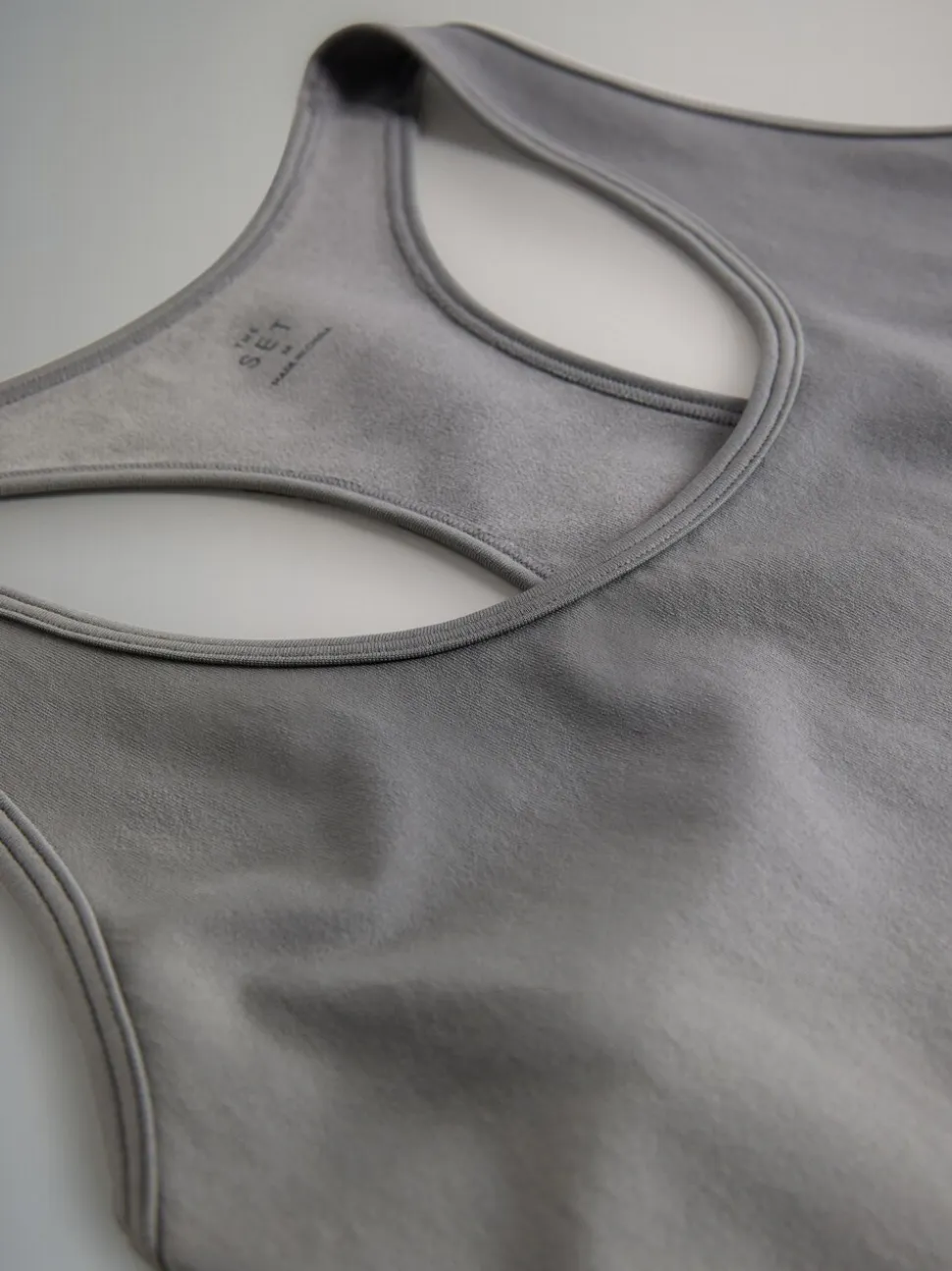 The Set 3 Pack Active Smoothing Racer Vest Balck/Charcoal/Grey