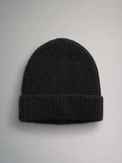 The Set 3 Pack Beanies Black/Grey Marl/Charcoal Grey