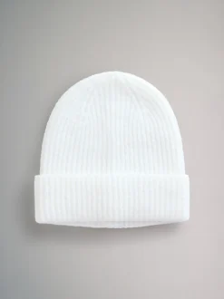 The Set 3 Pack Beanies Oat/Chocolate Brown/Cream