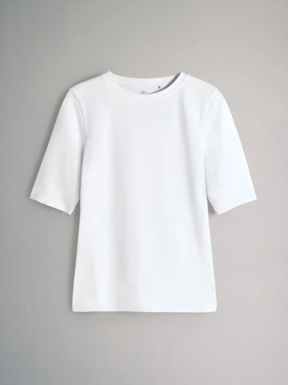 The Set 4 Pack Crew Neck Half Sleeve T-Shirts Blue/Light Blue/Cream/White