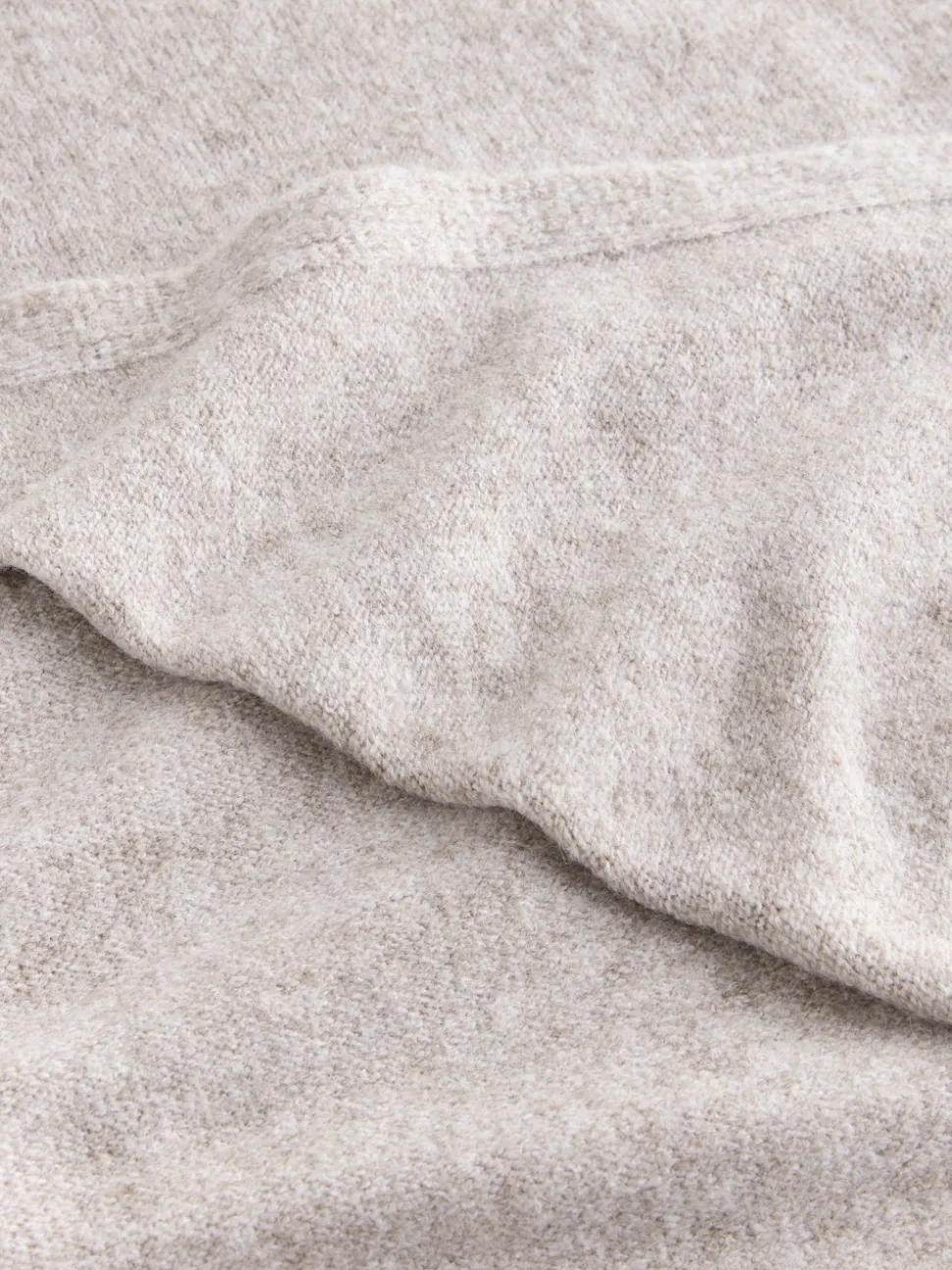 The Set 2 Pack Fine Knit Scarf Set Oatmeal/Cream