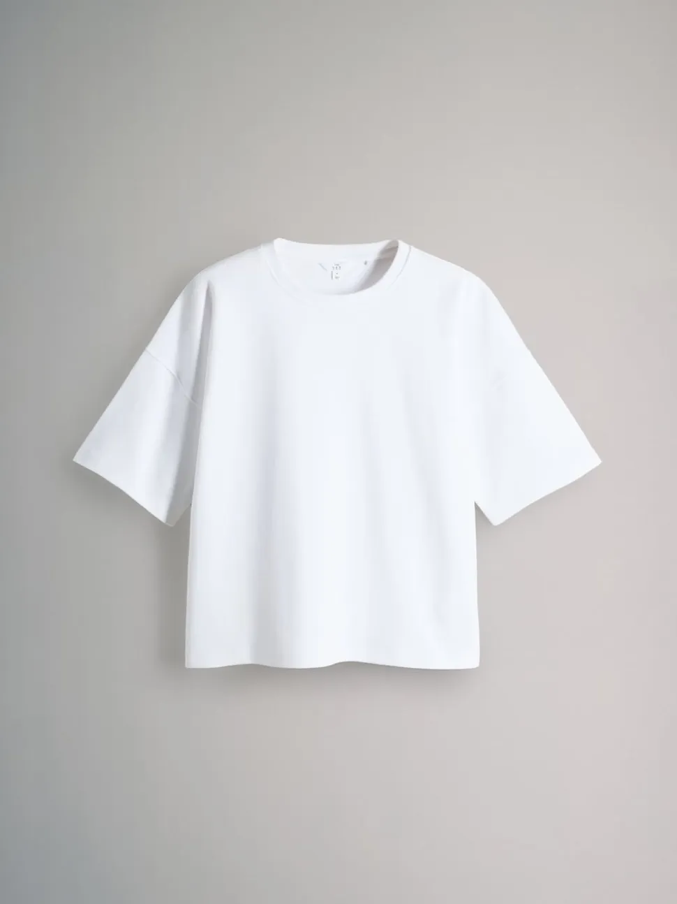 The Set 3 Pack Heavyweight Premium Boxy T-Shirts Navy/ Grey Marl/ White