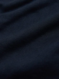 The Set 2 Pack Longline Crew Neck Sweatshirt Navy/Pink