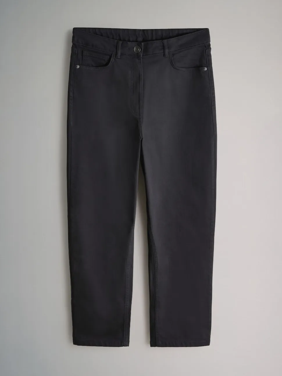 The Set 2 Pack Mom Jeans Black/Dark Blue