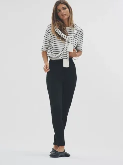 The Set 2 Pack Ponte Leggings Black