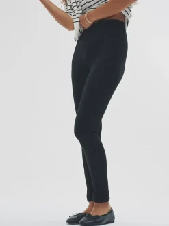 The Set 2 Pack Ponte Leggings Black