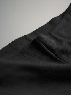 The Set 2 Pack Ponte Leggings Black