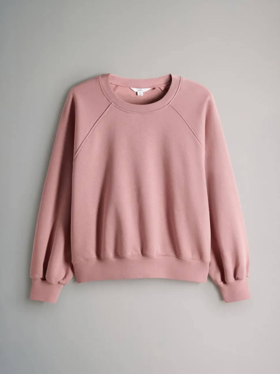 The Set 4 Pack Raglan Sweat Tops Chocolate Brown/Pinks/Cream