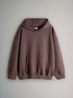 The Set 2 Pack Relaxed Hoodie Chocolate Brown/Pink
