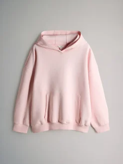 The Set 2 Pack Relaxed Hoodie Chocolate Brown/Pink