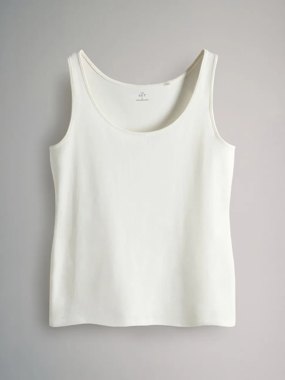 The Set 7 Pack Scoop Neck Vests Chocolate Brown