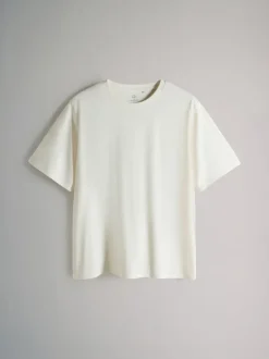 The Set 7 Pack Short Sleeve T-Shirts Black/Chocolate Brown/Neutrals/White