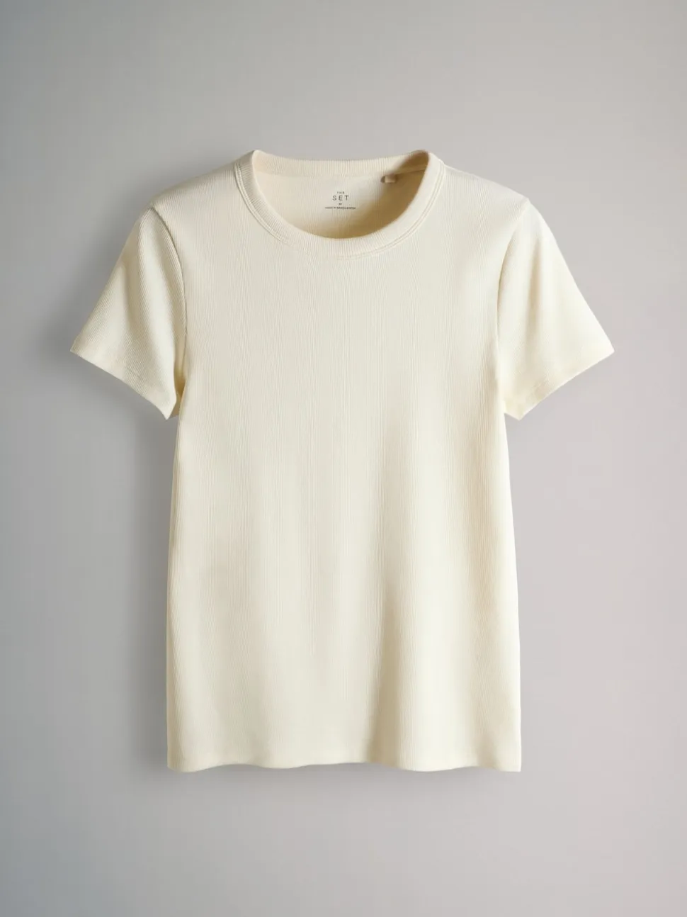 The Set 5 Pack Short Sleeve Ribbed T-Shirts Multi