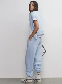 The Set 2 Pack Sweat Cuffed Joggers Blue/Light Blue