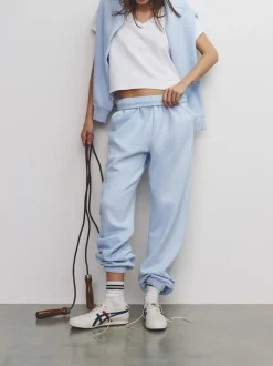 The Set 2 Pack Sweat Cuffed Joggers Blue/Light Blue