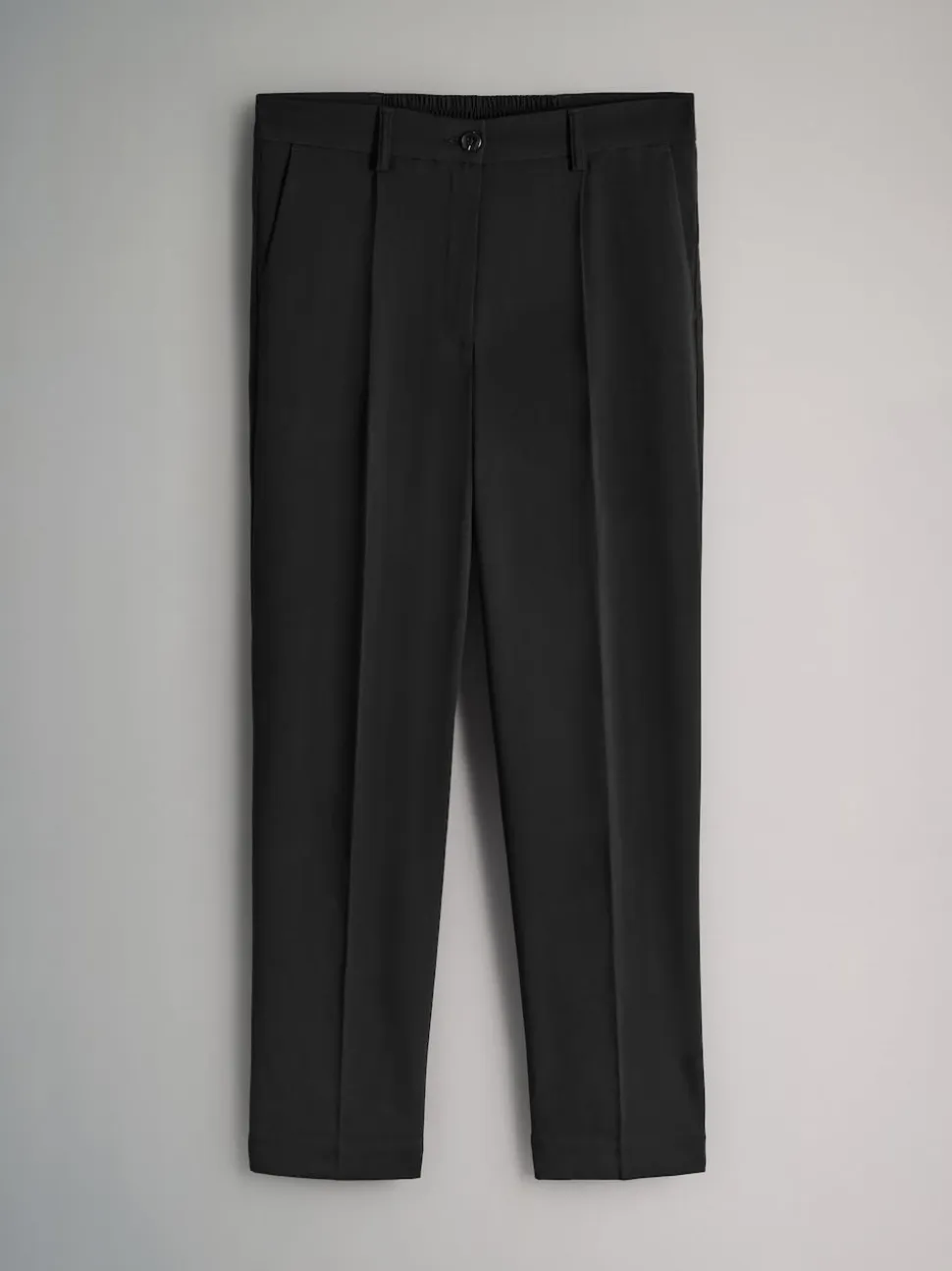 The Set 2 Pack Tapered Smart Trousers Black/Grey