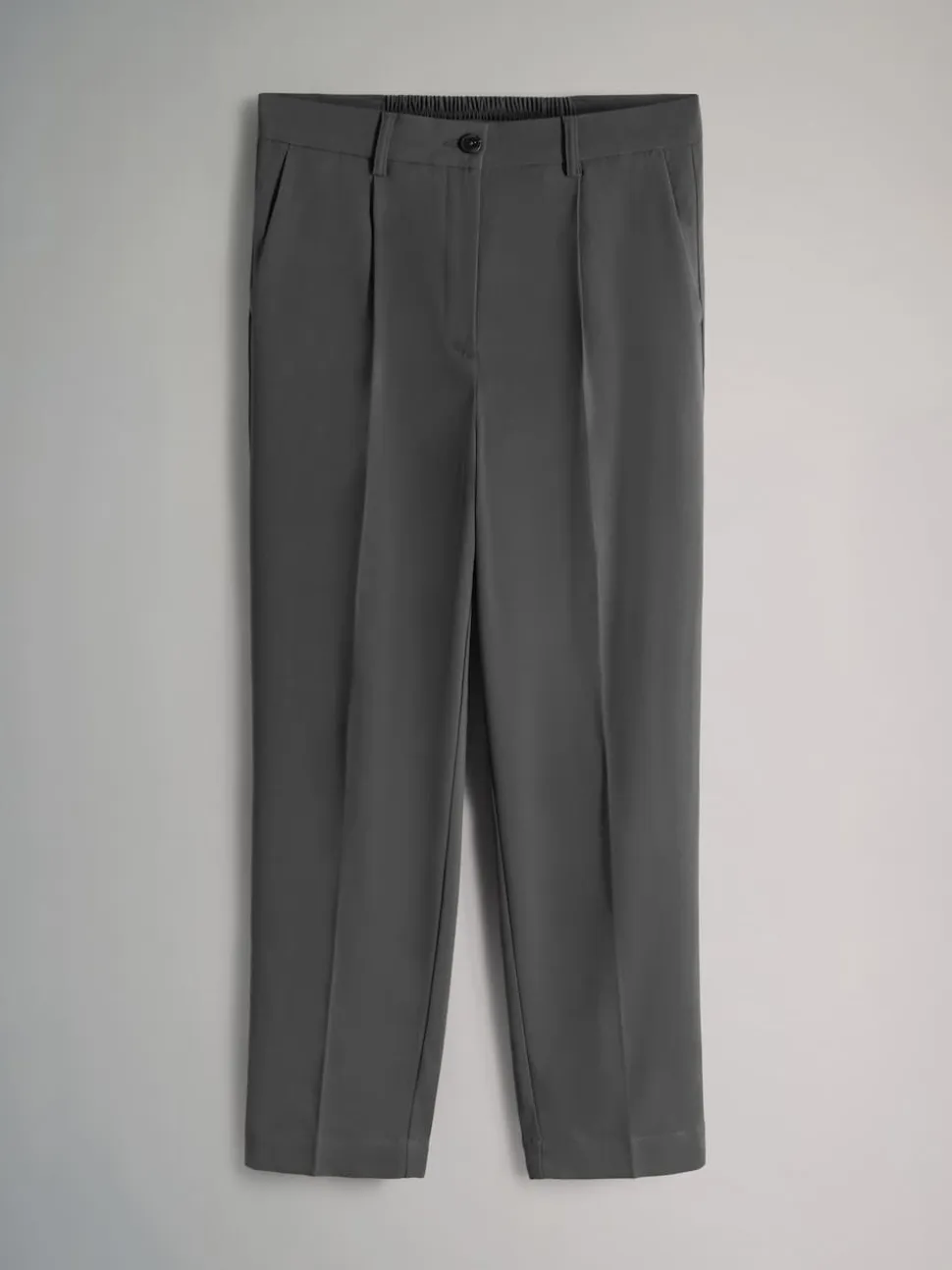 The Set 2 Pack Tapered Smart Trousers Black/Grey