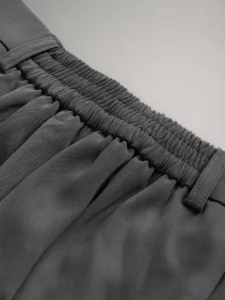 The Set 2 Pack Tapered Smart Trousers Black/Grey