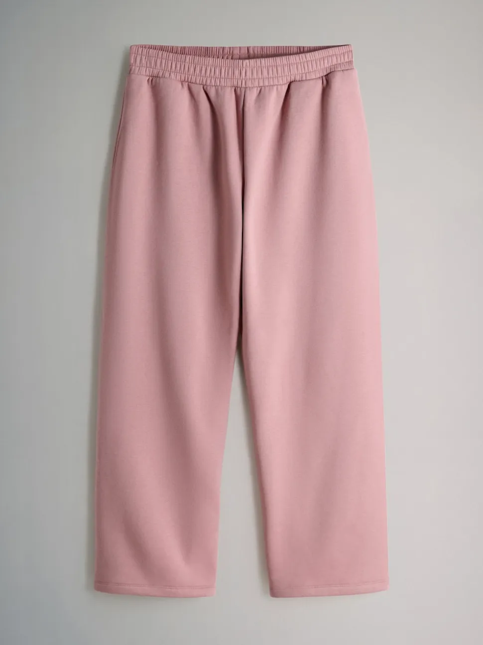 The Set 3 Pack Wide Leg Joggers Chocolate Brown/Pink/Cream