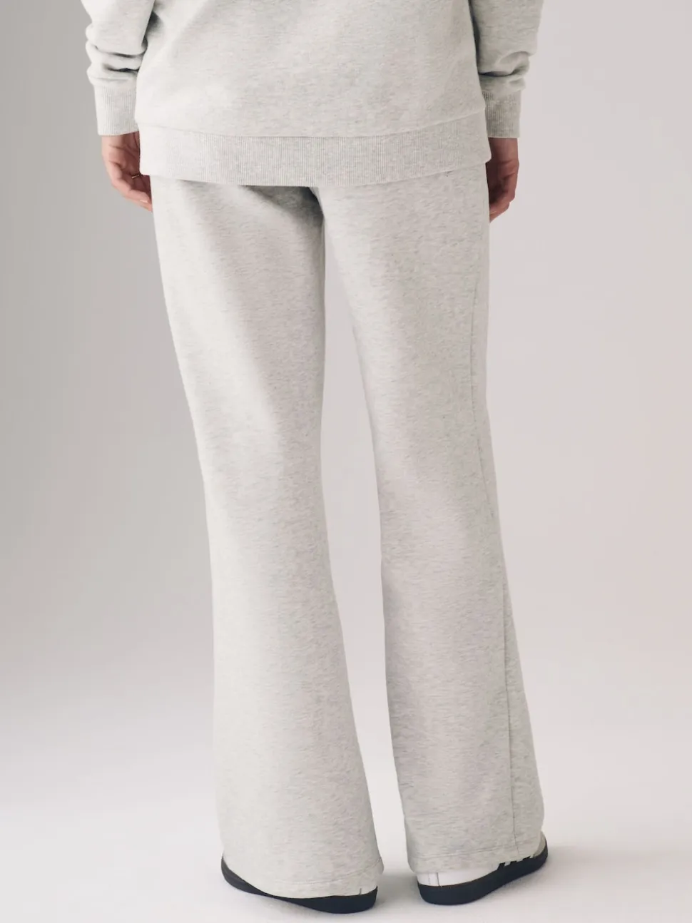 The Set 2 Pack Wide Leg Joggers Black/Grey