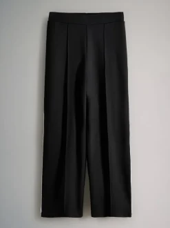The Set Modal Straight Leg Joggers 2 Pack Black/ Dark Red