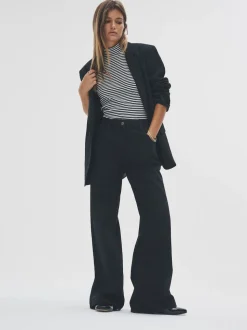 The Set Single Breasted Blazer Black