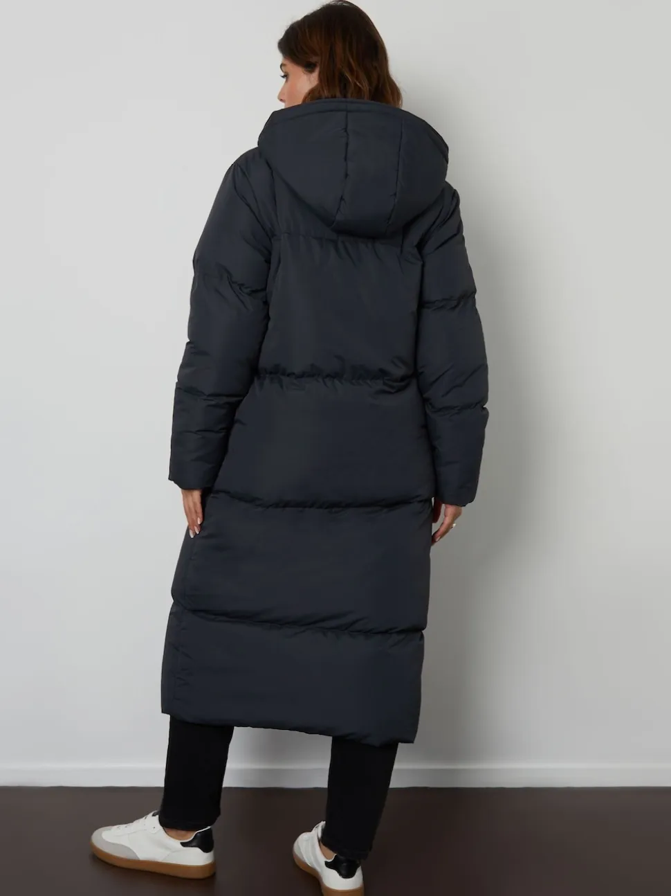Threadbare Black Maxi Puffer Jacket