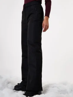 Threadbare Black Padded Ski Trousers