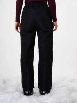 Threadbare Black Padded Ski Trousers