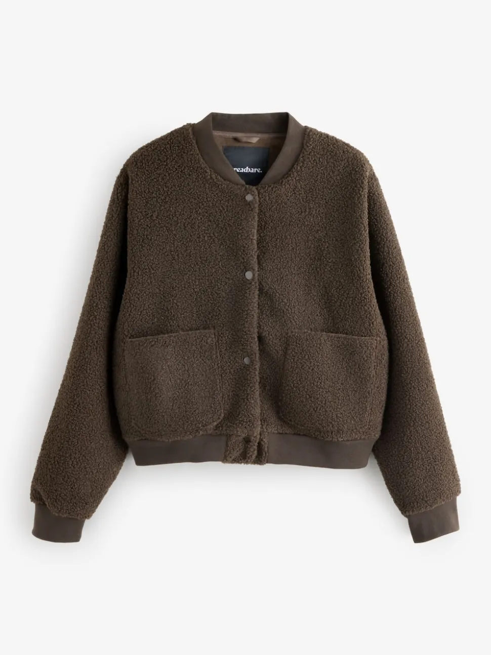 Threadbare Brown Borg Bomber Jacket