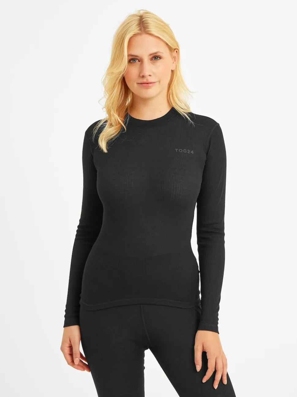 Tog 24 Black Darley Thermal Base Layer Set