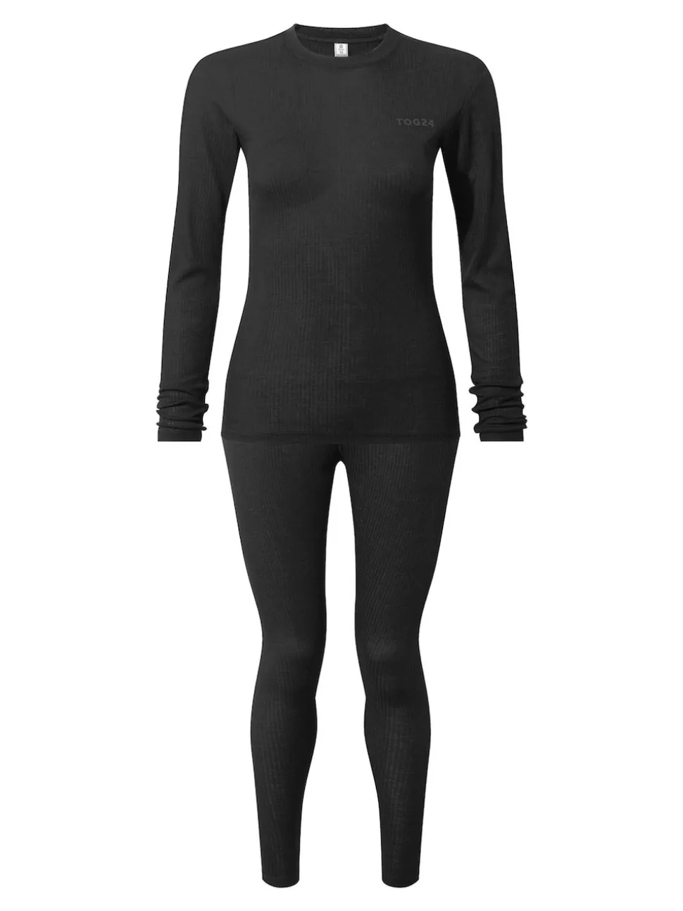 Tog 24 Black Darley Thermal Base Layer Set