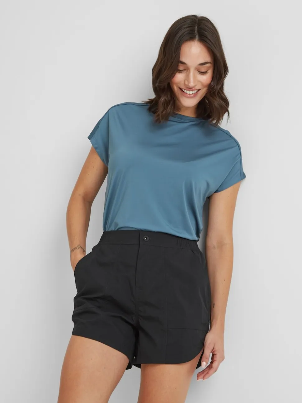Tog 24 Black Womens Tempo Shorts