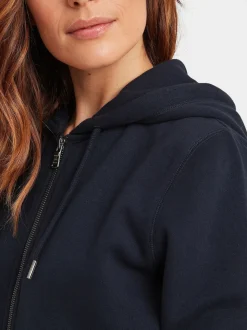 Tog 24 Blue Grey Mia Zip Up Hoodie