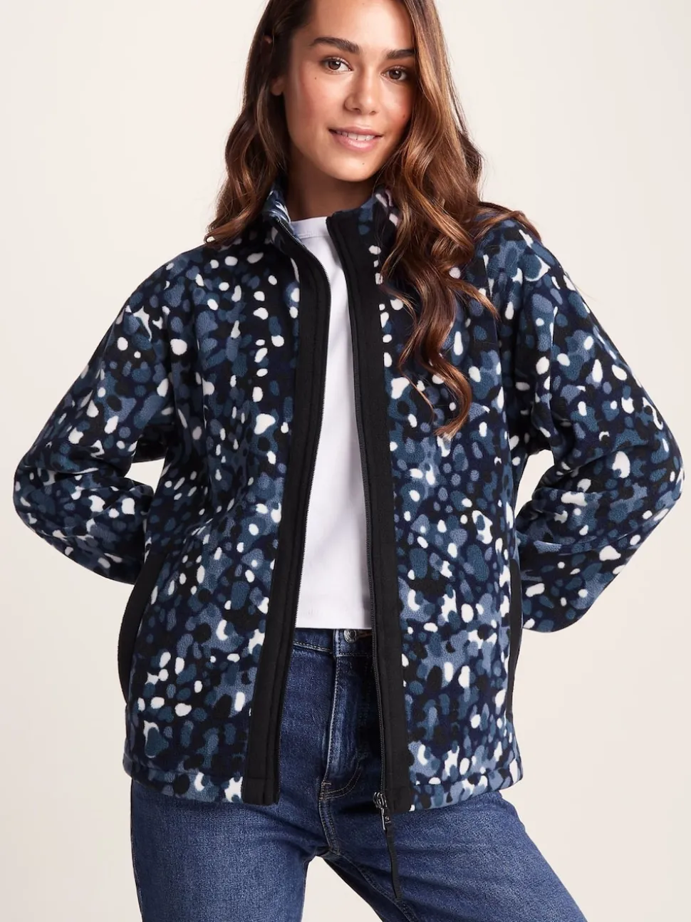 Tog 24 Blue Womens Firan Fleece Jacket