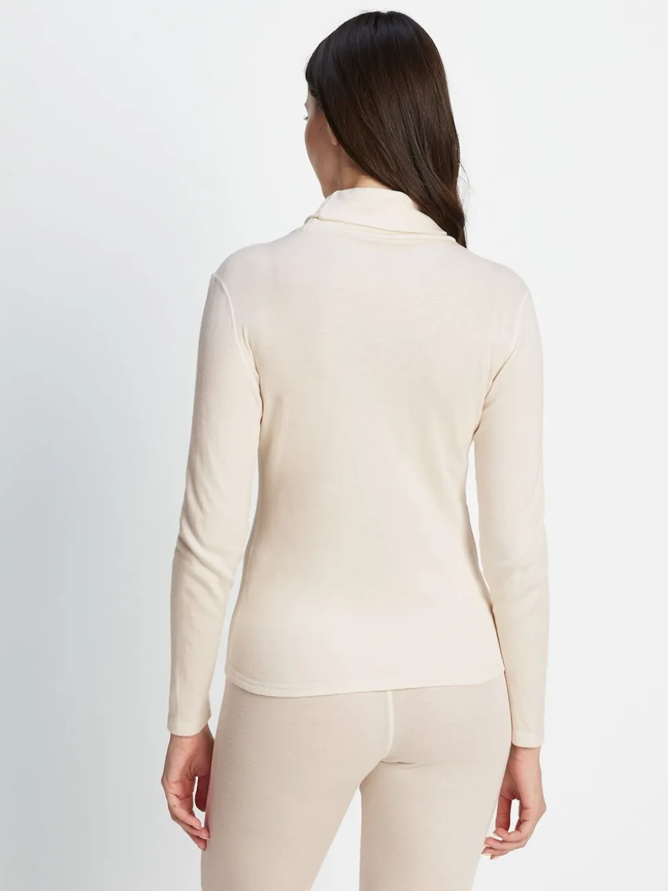 Tog 24 Cream Meru Roll Neck Baselayer