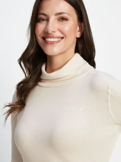 Tog 24 Cream Meru Roll Neck Baselayer